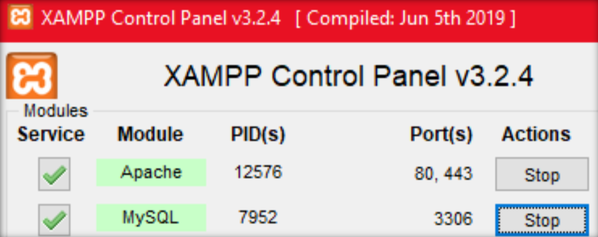 Install XAMPP Service